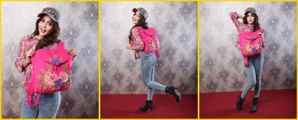 tas ransel wanita flower vase, tas mordiva katalog 2015, model tas lucu terbaru